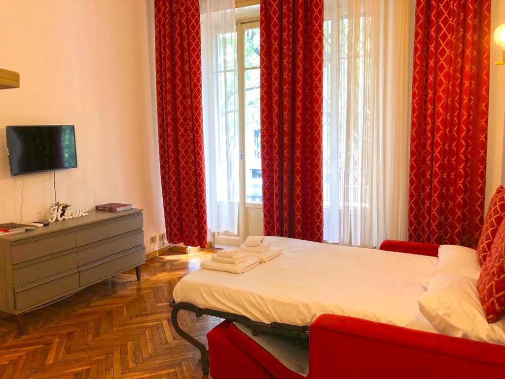 Castel Morrone Apartment Milano Eksteriør billede